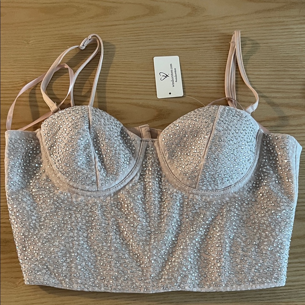Windsor Sparkling Pink Bustier